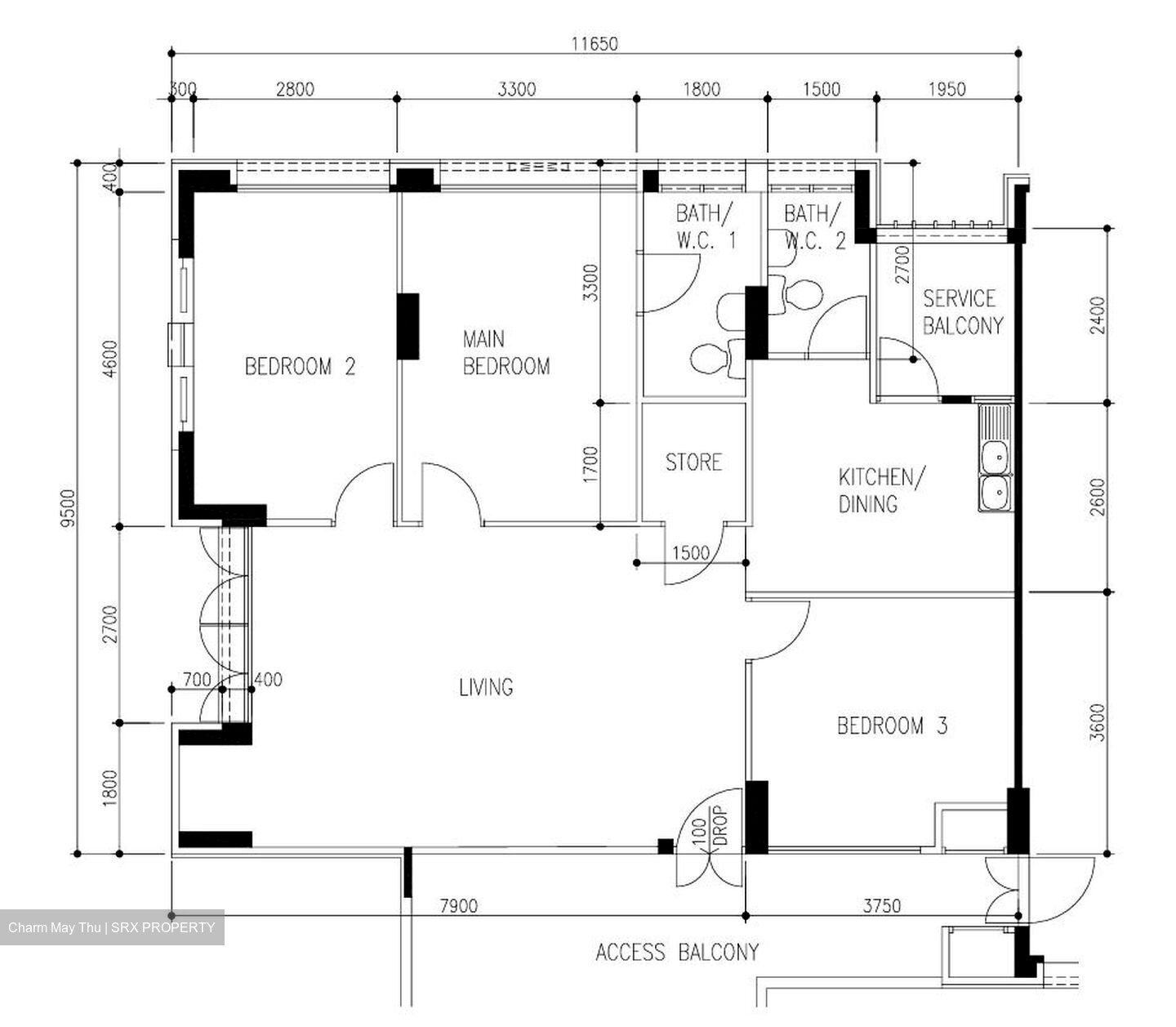 Blk 747 Pasir Ris Street 71 (Pasir Ris), HDB 4 Rooms #504371871